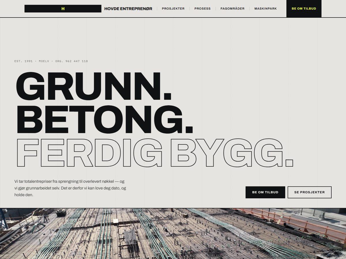 Hovde Entreprenør